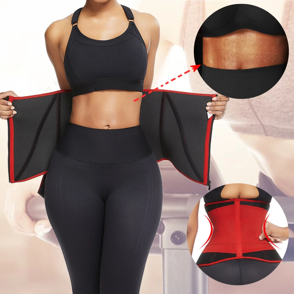 HEXIN Women's Corset Waist Trainer Binders and Shapers Waist Cincher Neoprene fajas colombianas Loss Weight Body Shaper Fitness