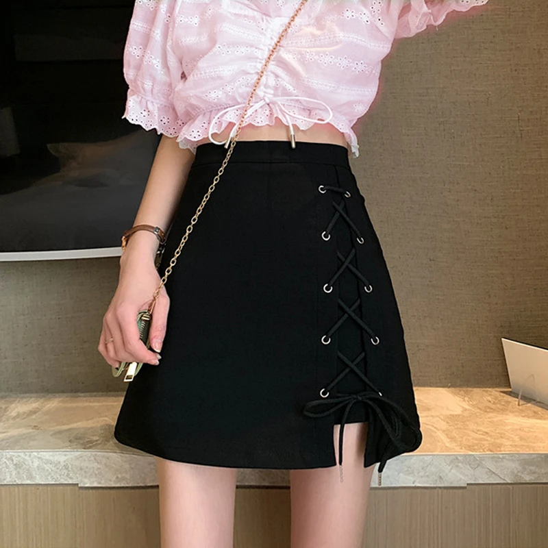 Купить Черную Юбку Мини