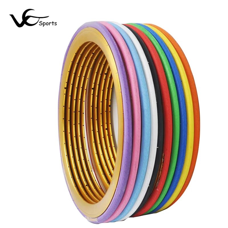 COMPASS Bicycle Tire 700C 700*23C 700*25C Fixie Bike Tires Ultralight Road 700 Pneu Anti-stab Vitality Multi-color | Спорт и