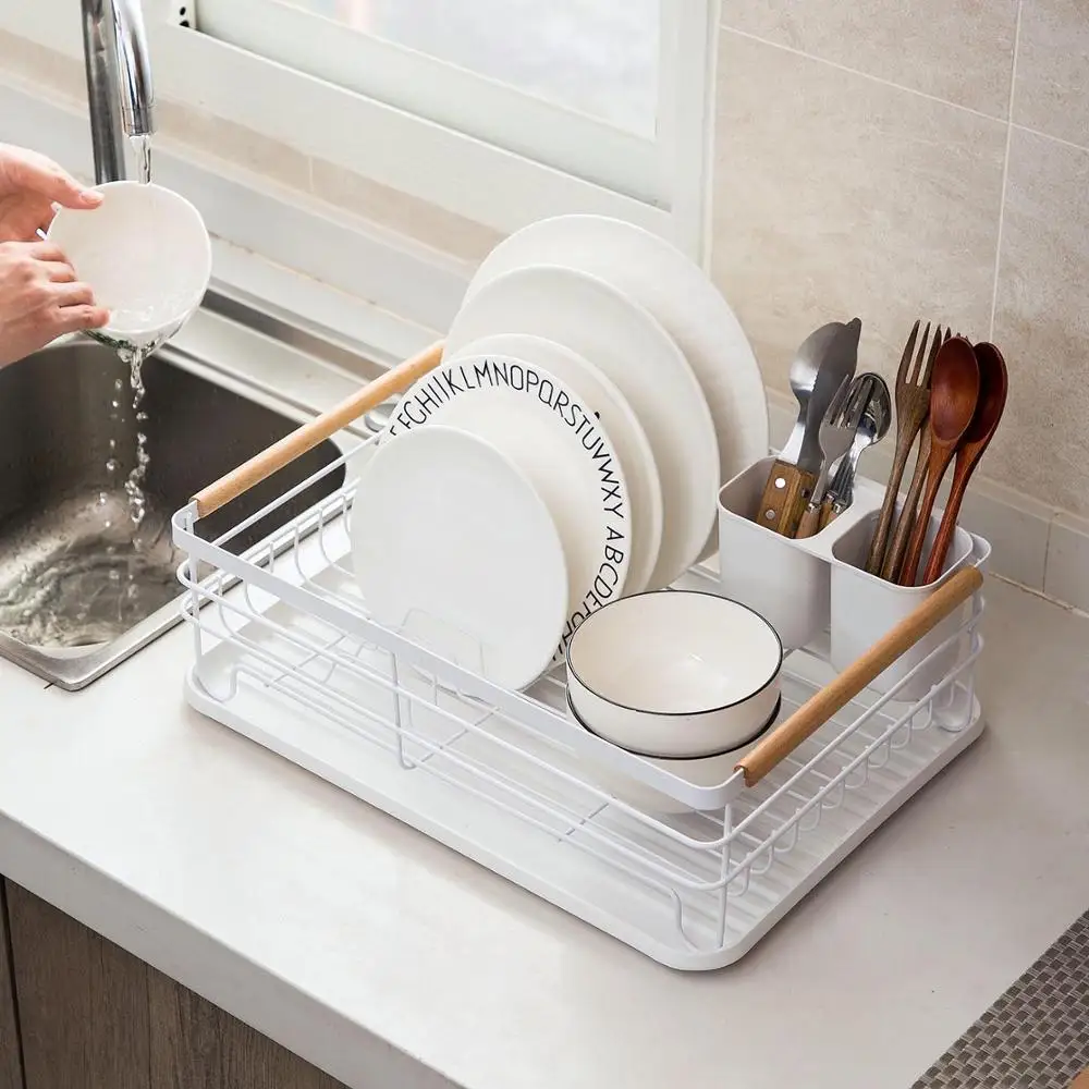 

Kitchen supplies racks household drain dish racks cupboard tableware sink countertop dish storage sink storage rack