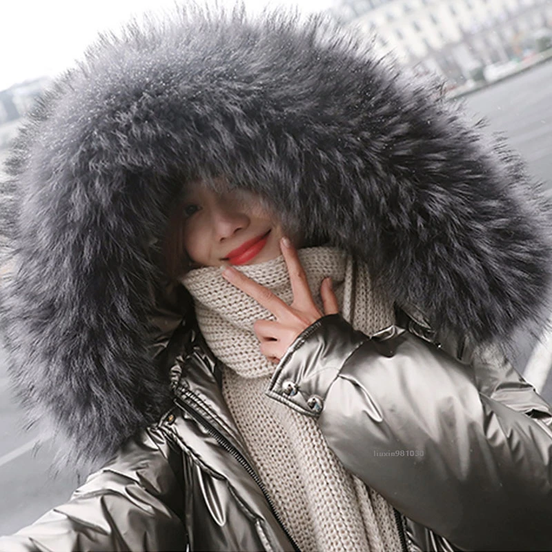 2021 зимняя блестящая длинная парка женские зимние куртки пальто тонкое толстое