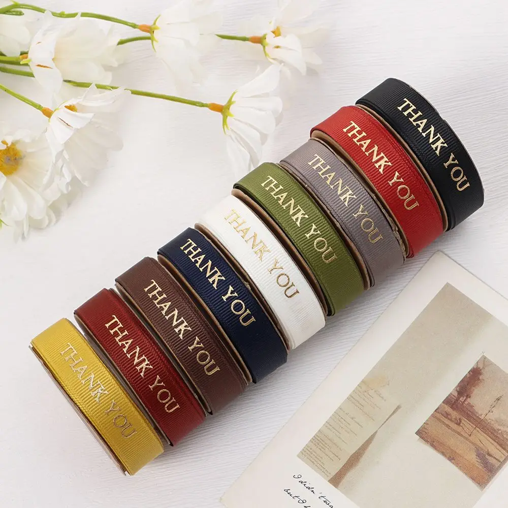

Decoration Organza Ribbon Flower Bouquet Flower Packaging Thank You Ribbon Satin Ribbon DIY Gift Decoration Gift