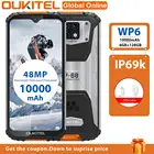 Смартфон OUKITEL WP6, 6 ГБ ОЗУ, 128 Гб ПЗУ, 6,3 дюйма, Восьмиядерный процессор, водонепроницаемость IP68, аккумулятор 9 В2 А, 10000 мА  ч, тройная камера 48 МП, мобильный телефон