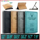 Новинка 2021 чехол для iPad Air 4 10,9 2020 10,2 '7th 8th 9th Air 123 Pro 11 10,5 '9.7 дюймов чехол с оленем для iPad 4 Mini6