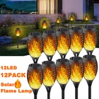 Фонафонарь садовый на солнечной батарее, водонепроницаемый, с мерцающими танцами, декоративный фонарь