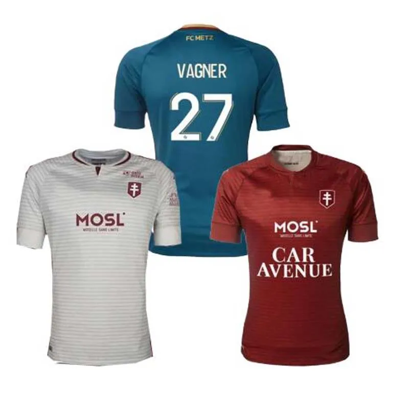 

SOCCER Jersey 20 21 FC METZ SOCCER 2020 2021 BOULAYA DIALLO CENTONZE BRONN VAGNER NIANE FOFANA VAGNER HOME FOOTBALL