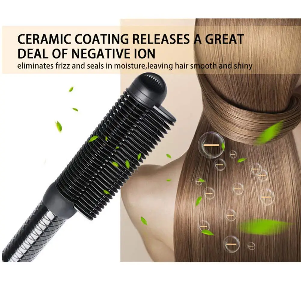 

Multifunctional Beard Hair Straightener Styler Brush Heat Hair Ceramic Curler Electric Straightener Hot Comb Hair Care Machine