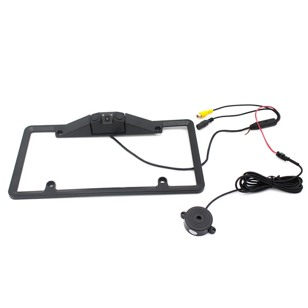 Автомобильная камера заднего вида для номерного знака водонепроницаемая рамка