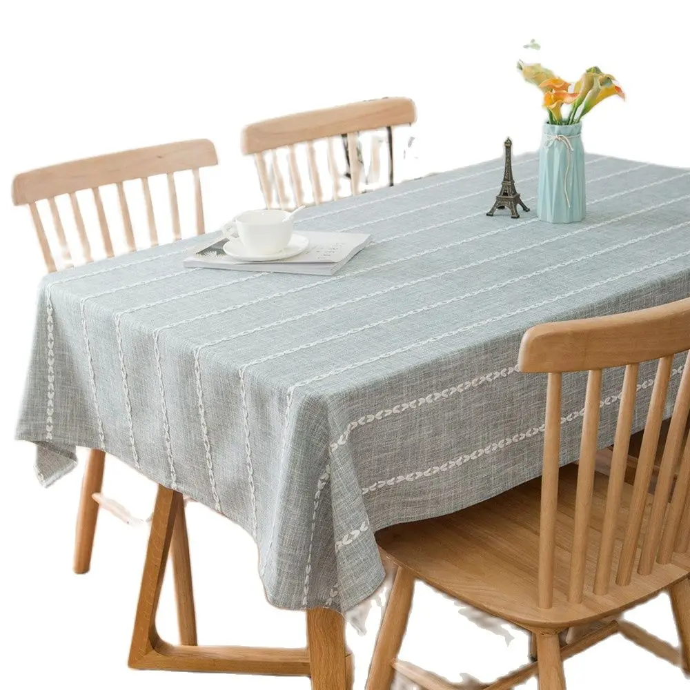 Скатерть для обеденного стола в скандинавском стиле из хлопка и льна|Скатерти| |