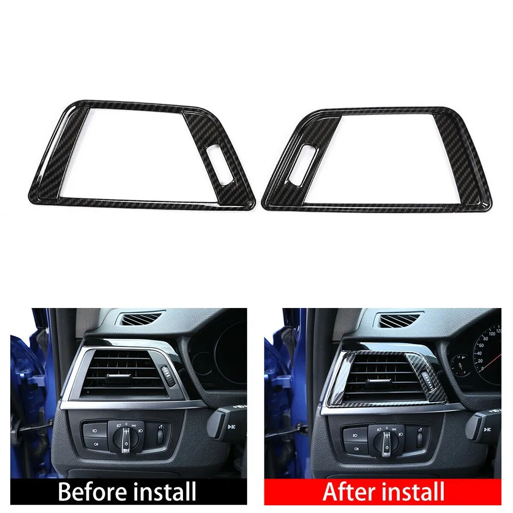 

Parts Cover Side Trim Car Styling Carbon Fiber F30 F31 For BMW 3 4 Serie
