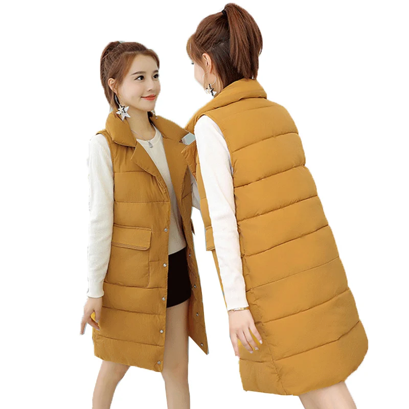 Женское хлопковое пальто жилет 2019 костюм с воротником длинный секционный осенне
