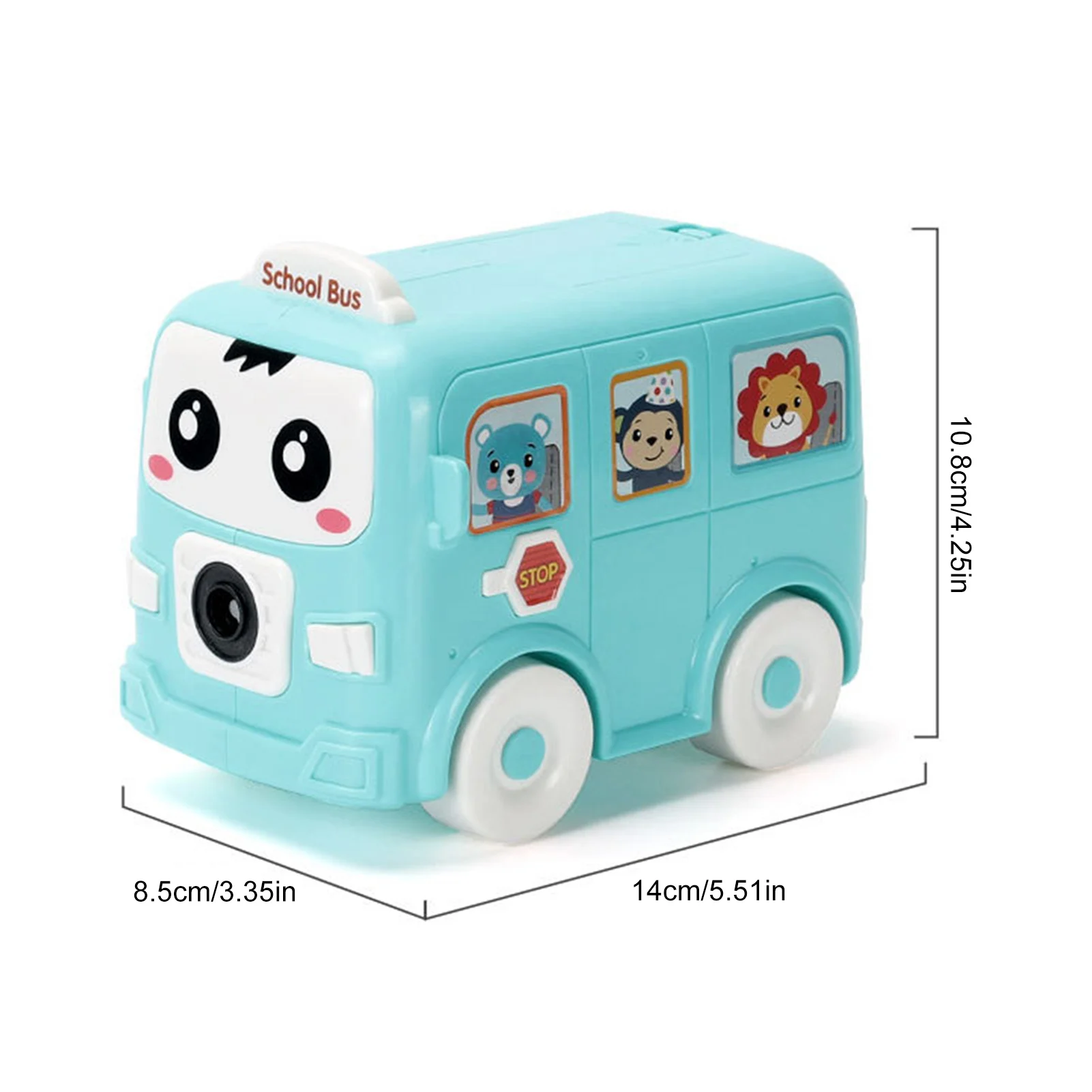 

Cartoon School Bus Bubble Machine Summer Automatic Soap Water Bubble Machine Electric Bubble Blower Toy For Kids Outdoor Bubble