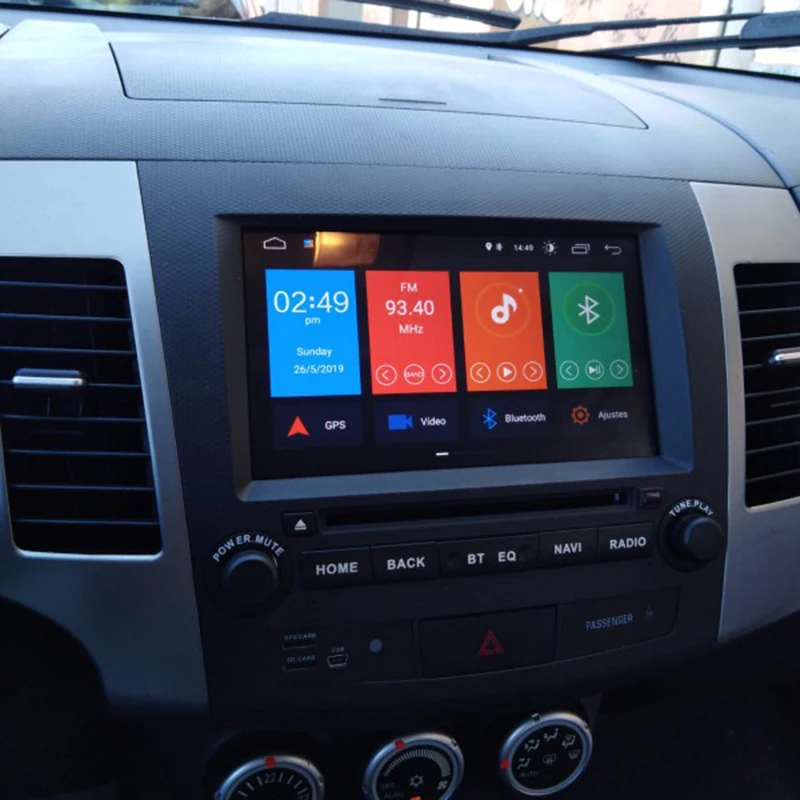 8-дюймовый Android 9 0 для Mitsubishi Outlander (2006-2014) специализированный автомобильный