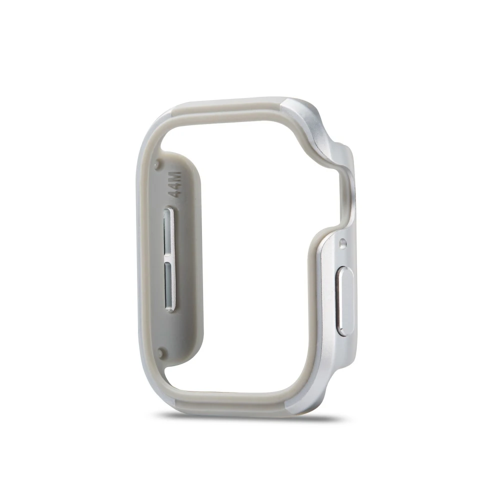 Чехол для Apple Watch Series 5 4 TPU+ металлический защитный чехол из алюминиевого сплава для iWatch 40 44 мм Рамка 40 мм 44 мм бампер оболочка