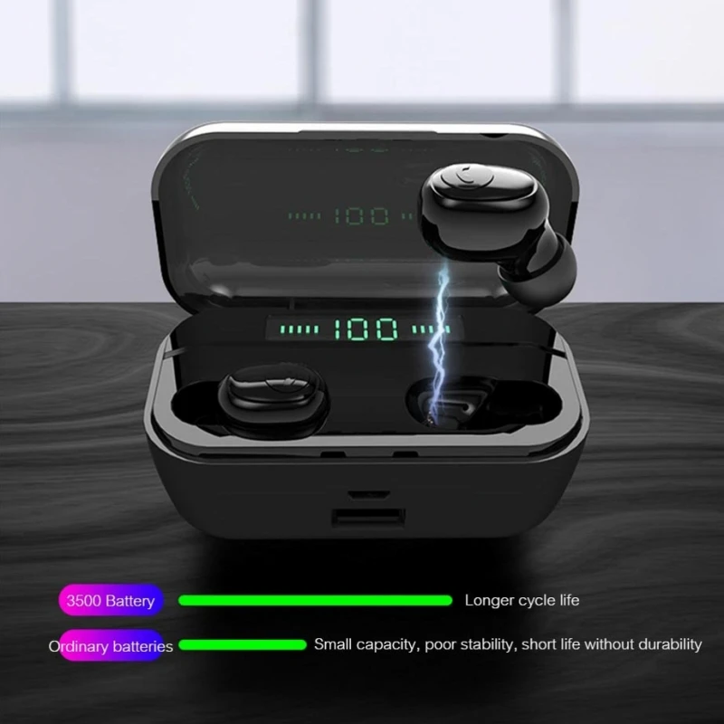 Беспроводные Bluetooth наушники для Apple iPhone 11 Pro Max X XS XR 8 7 6 6s Plus чехол телефона