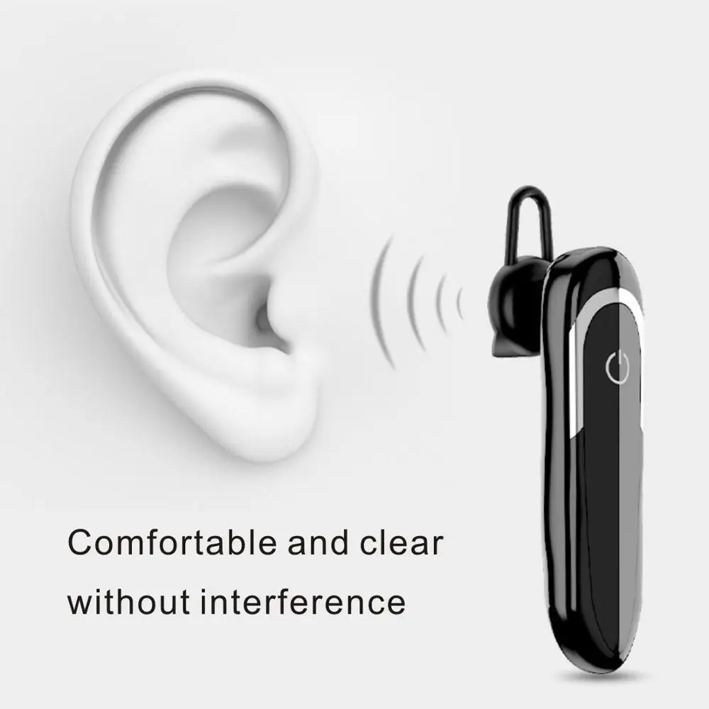 Беспроводная гарнитура Bluetooth-наушники для автомобильного телефона микрофон