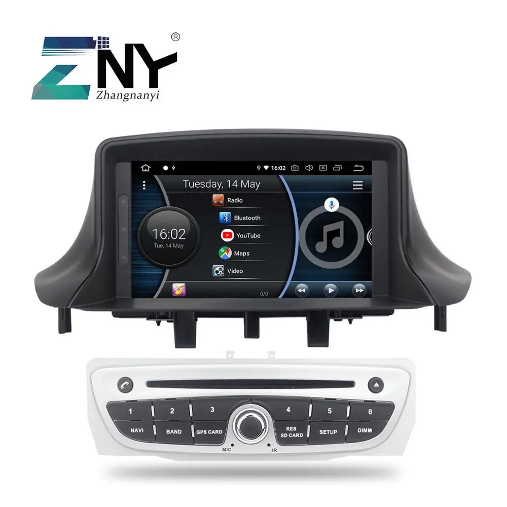 7 &quotAndroid 10 Автомобильный GPS стерео для Renault Megane 3 Fluence In Dash Авто DVD Радио FM RDS WiFi Аудио