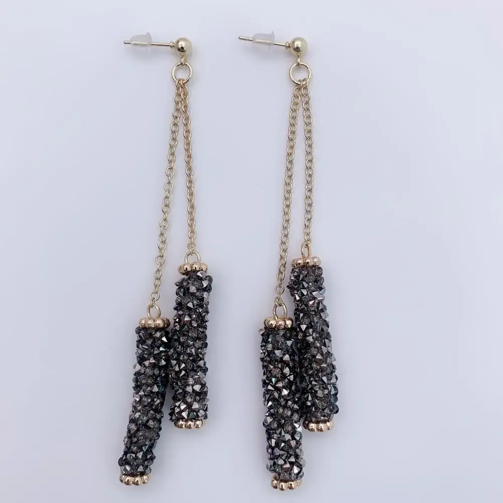 Новые золотые серьги модные ювелирные свадебные подарки для вечеринки Женские