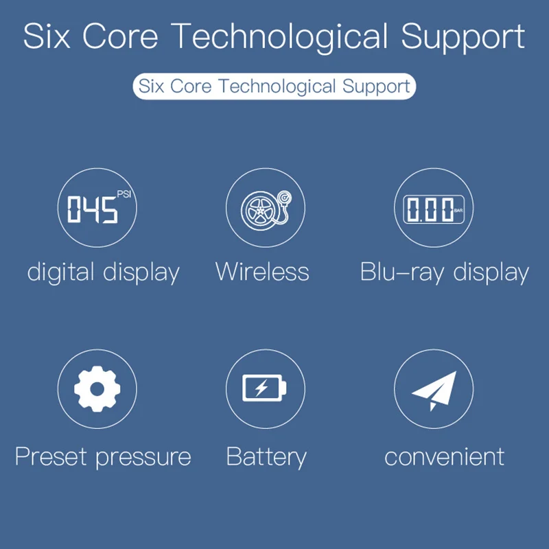 Air Compressor Portable Mini Inflator Smart Wireless Tyre Pump for Bicycle Motorcycle F-Best | Автомобили и мотоциклы