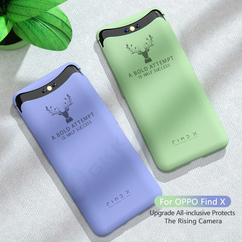 

GKK Lifting Upper Case for OPPO Find X Case 360 Full Protection 3 in 1 Update Baby Skin Hard Cover for OPPO find x Case Fundas