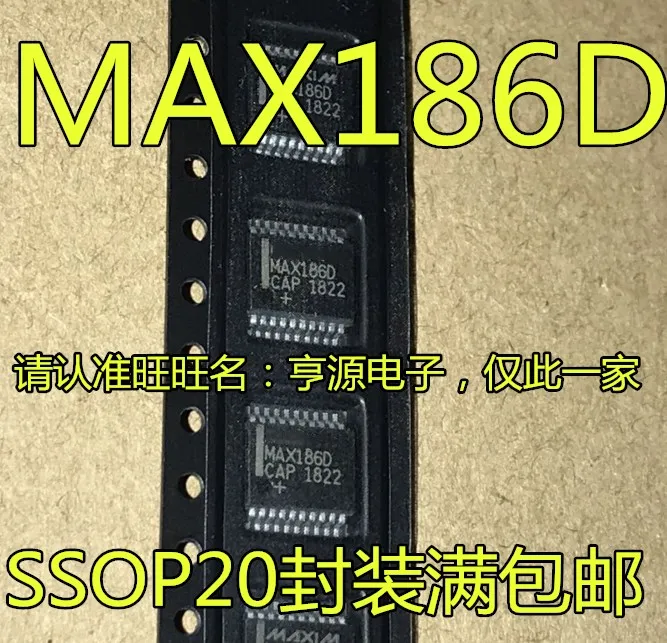 

5 шт. MAX186D MAX186DCAP MAX186DCAP + T SSOP20