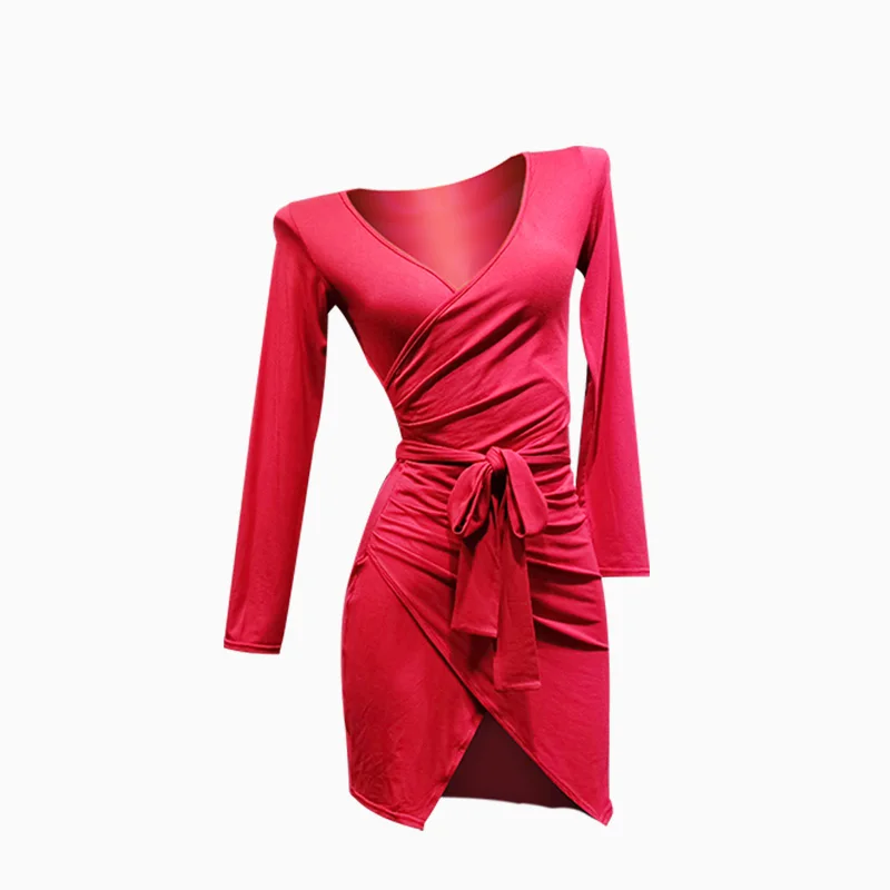 

Latin Dance Costume Female Adult New Dress Latin Dance Clothes Dance Practice Clothes Ballroom Dance Competition Dresses