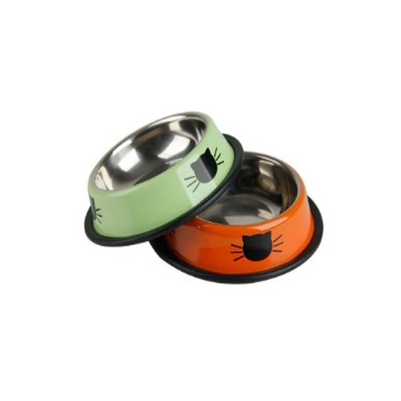Новые миски для собак и кошек из нержавеющей стали дорожный автомобильный Фидер