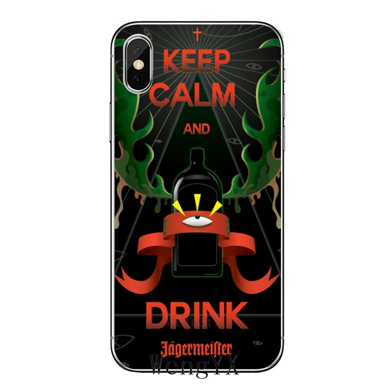 Для Samsung Galaxy S10 Lite S9 S8 S7 S6 edge Plus S5 S4 Note 9 8 5 4 mini Jagermeister логотип аксессуары чехол для