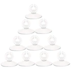 10 шт., пластиковый держатель на присоске