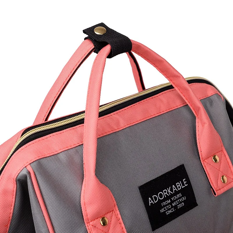 Высококачественная вместительная сумка для подгузников мам водонепроницаемая