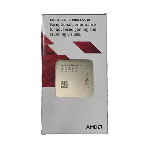 AMD A8-Series A8 7600 3,1 ГГц четырехъядерный AD7600YBI44JA/ AD760BYBI44JA разъем FM2 + микропроцессор в коробке с вентилятором Новинка