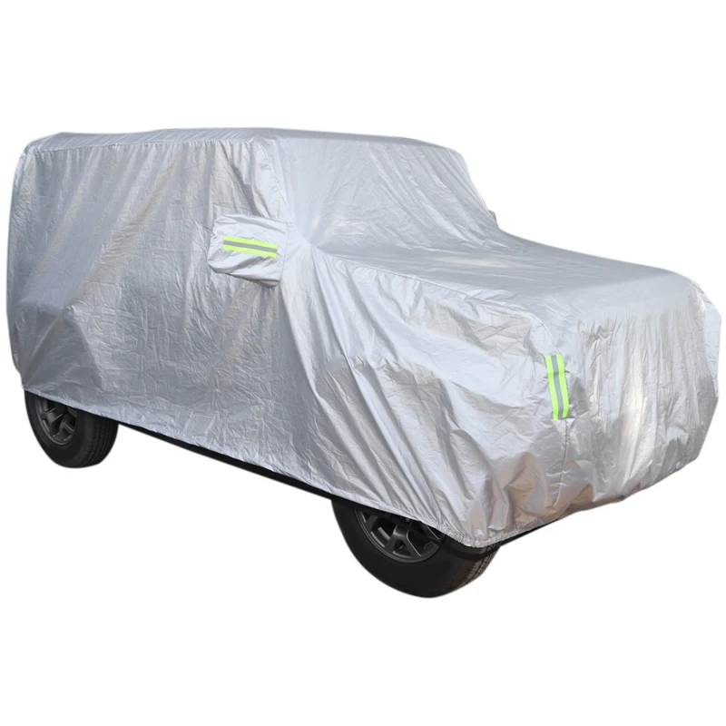 

Крышка автомобиля открытый непромокаемые Пылезащитная Защита от солнца покрытие с УФ-защитой для Suzuki Jimny 2019 2020 внешние аксессуары