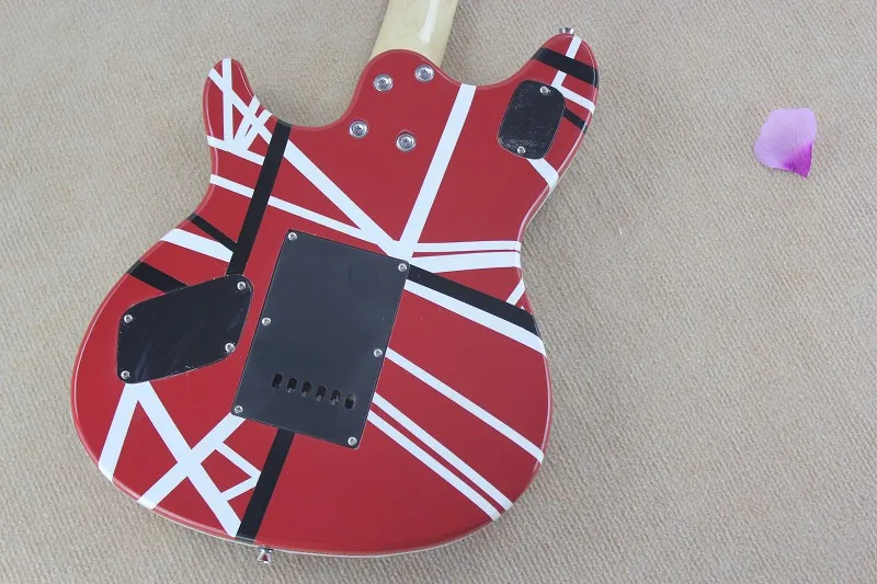 Высокое качество-новое поступление EVH Вольфганг Custom Shop электрогитара в красно-белой линии оптом 150604