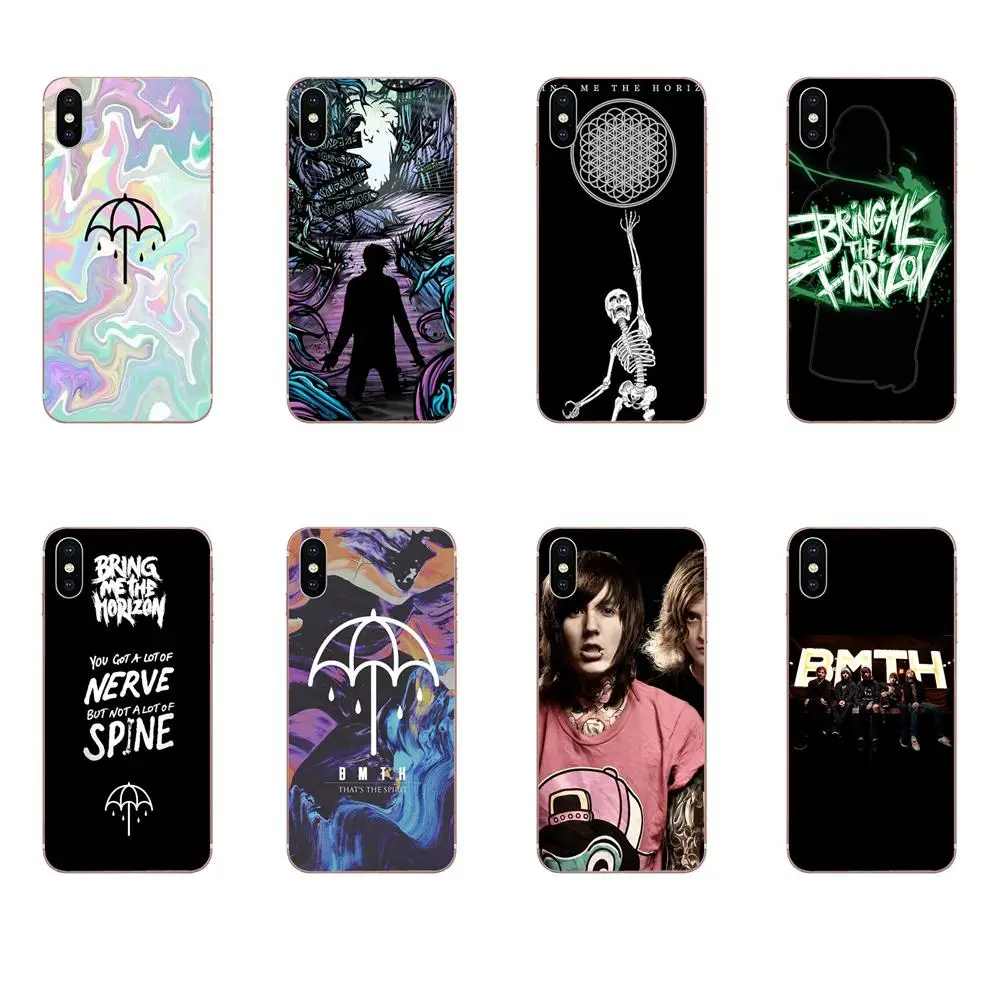 Сотового телефона чехол Caess для мобильных телефонов с надписью Bring Me the Horizon BMTH Huawei