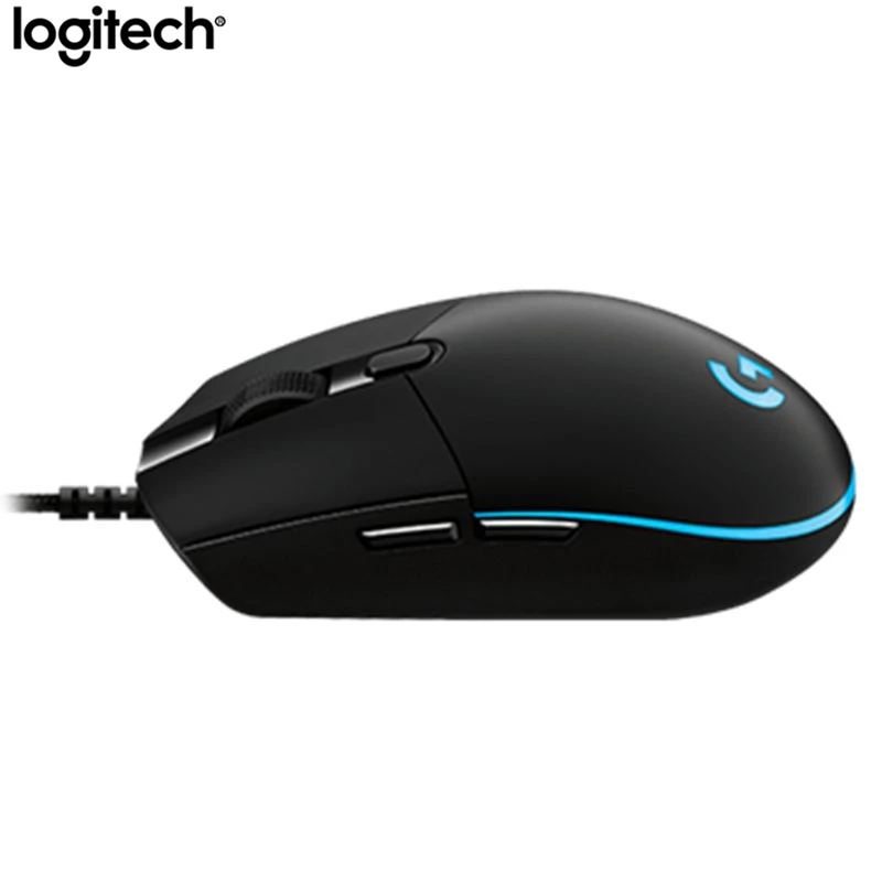 Профессиональная игровая мышь Logitech G Pro FPS 12000DPI RGB подсветка 6 программируемых