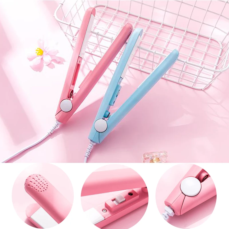 инструменты для укладки волос гофра Новый мини паровой плоский утюжок завивки