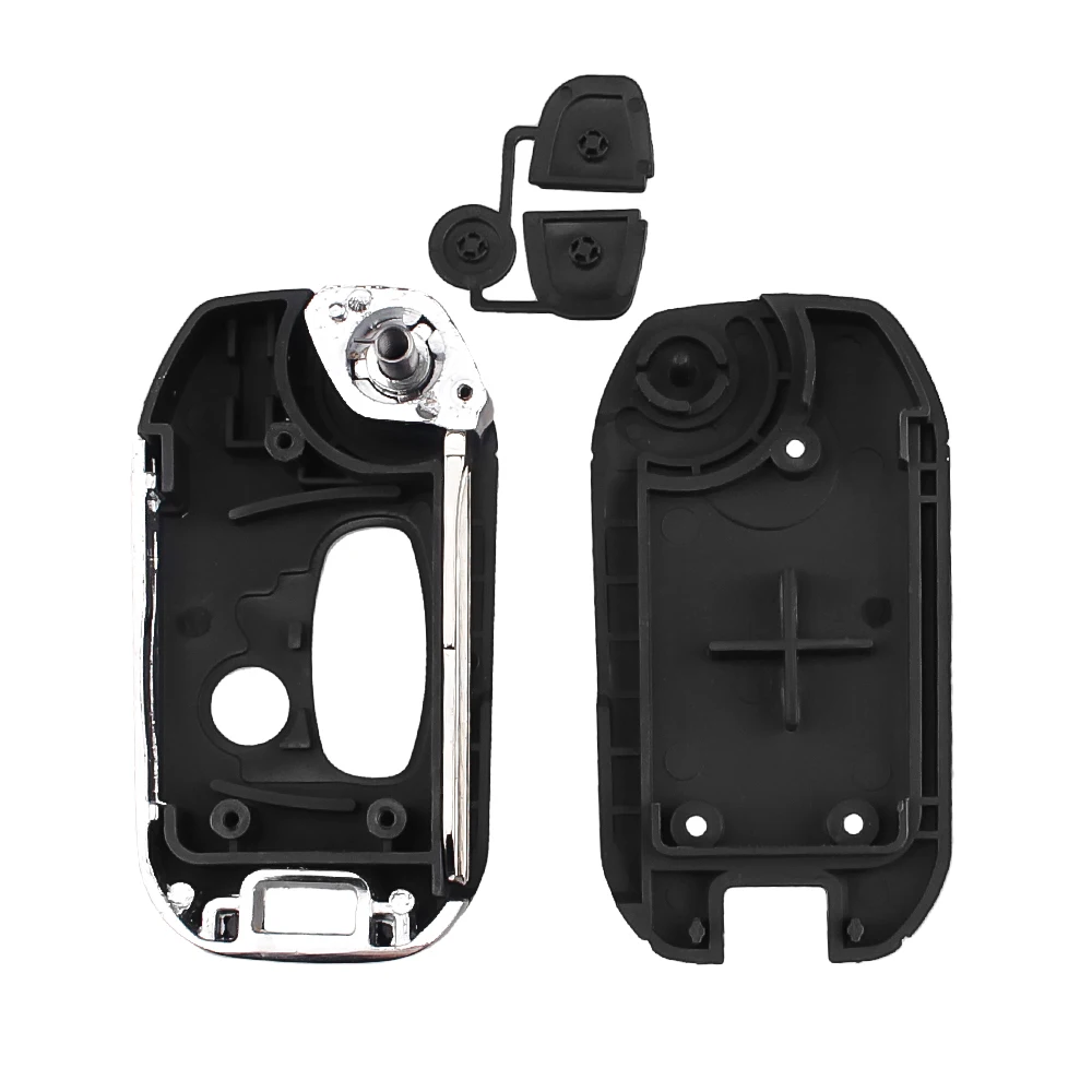 Чехол для ключей KEYYOU Right Blade Mitsubishi Lancer EVO Colt Outlander Mirage 3 кнопки дистанционный