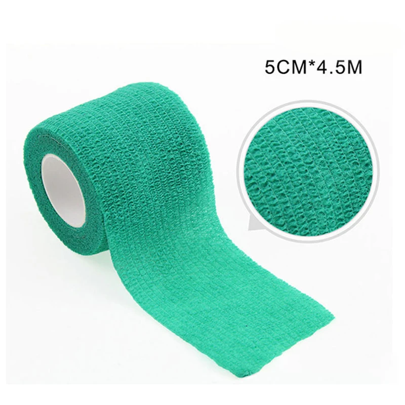 

Self Adhesive Sports Wrap Bandage Breathable Cohesive Bandage Wrap Roll High Elasticity Self-Adherent Tape MC889