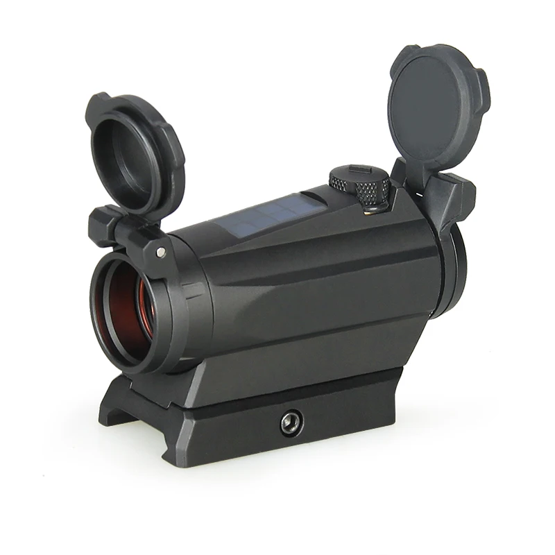PPT1x20mm Red Dot видение прицел охотничья оптика 1x рефлекс солнечной энергии 2MOA 65MOA