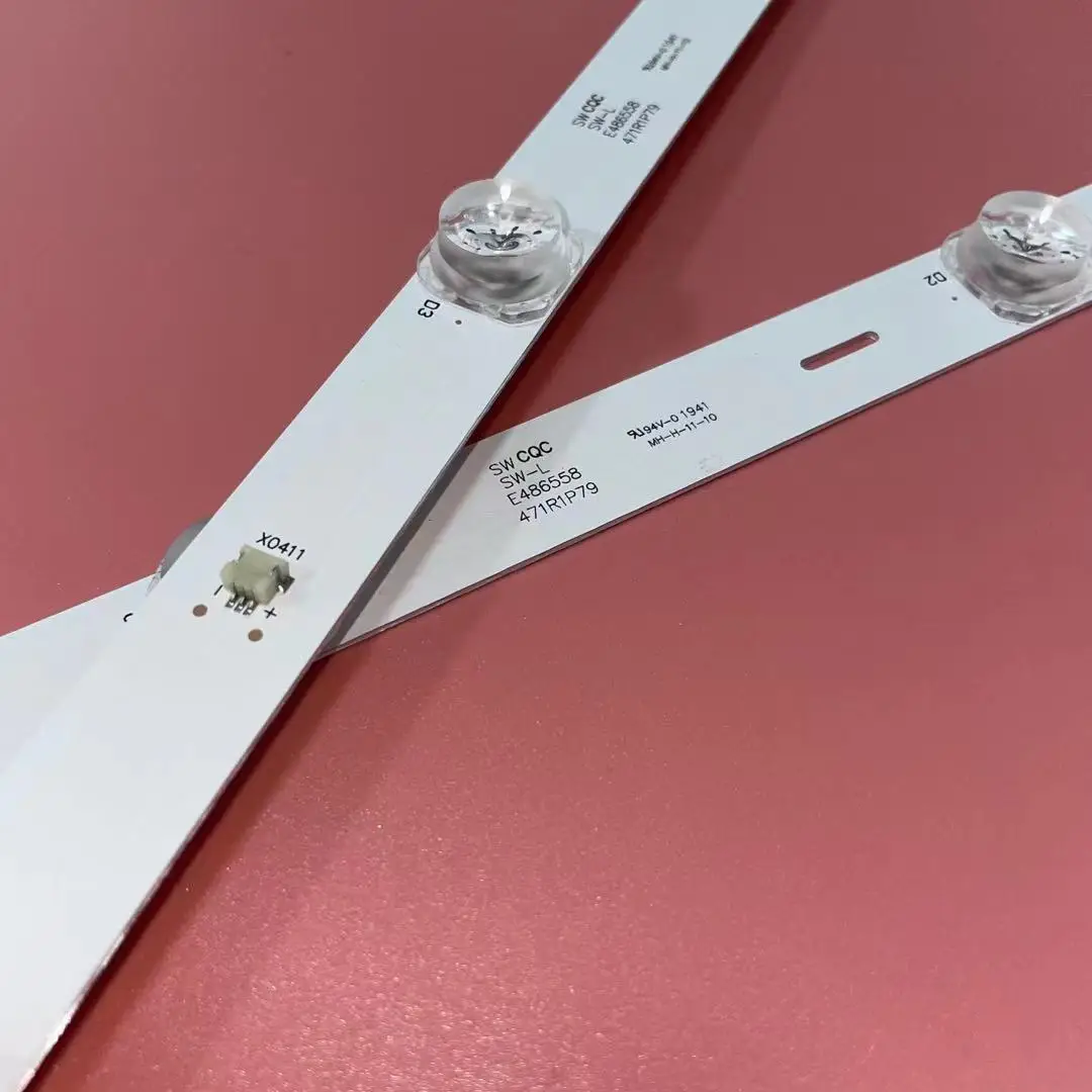 2 шт./Светодиодная лента для подсветки 6 светодиодный 3 в 570 мм 32M3080/60S 4708-K320WD-A3113N11