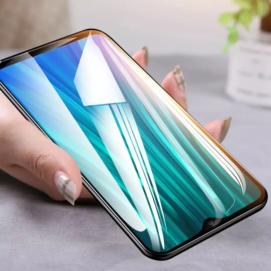 Защитное стекло 9D с полным покрытием экрана для Xiaomi Redmi Note 7 8 9 Pro 9s 8T 9A 9C 7A 8A