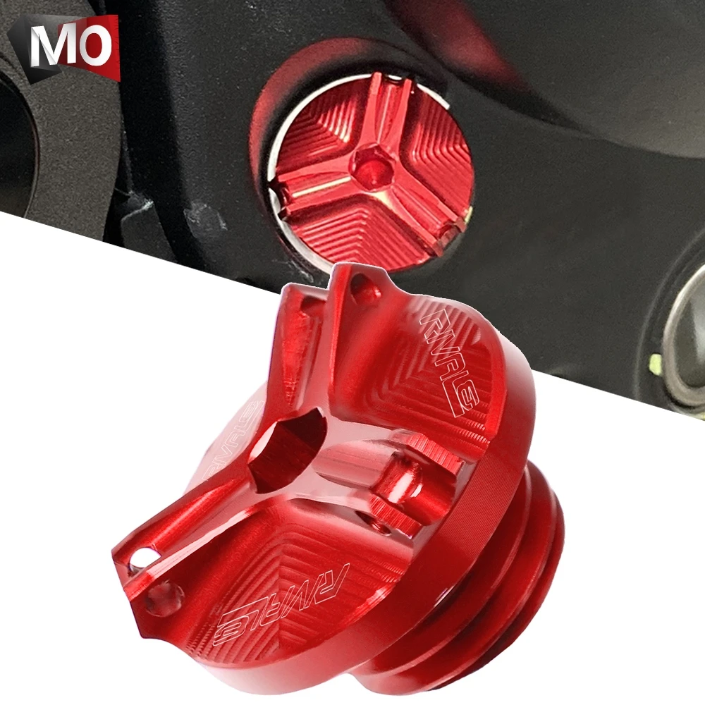 

RIVALE 800 Motorcycle Engine Oil Filler Cap Drain Sump Plug Bolt Cover Screw For MV AGUSTA RIVALE 800 2013 2014 2015 2016 2017