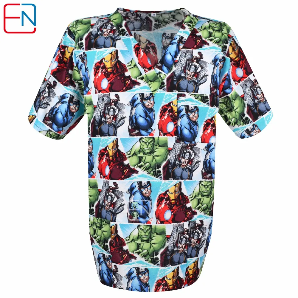 

men scrub top 100% cotton uniforms