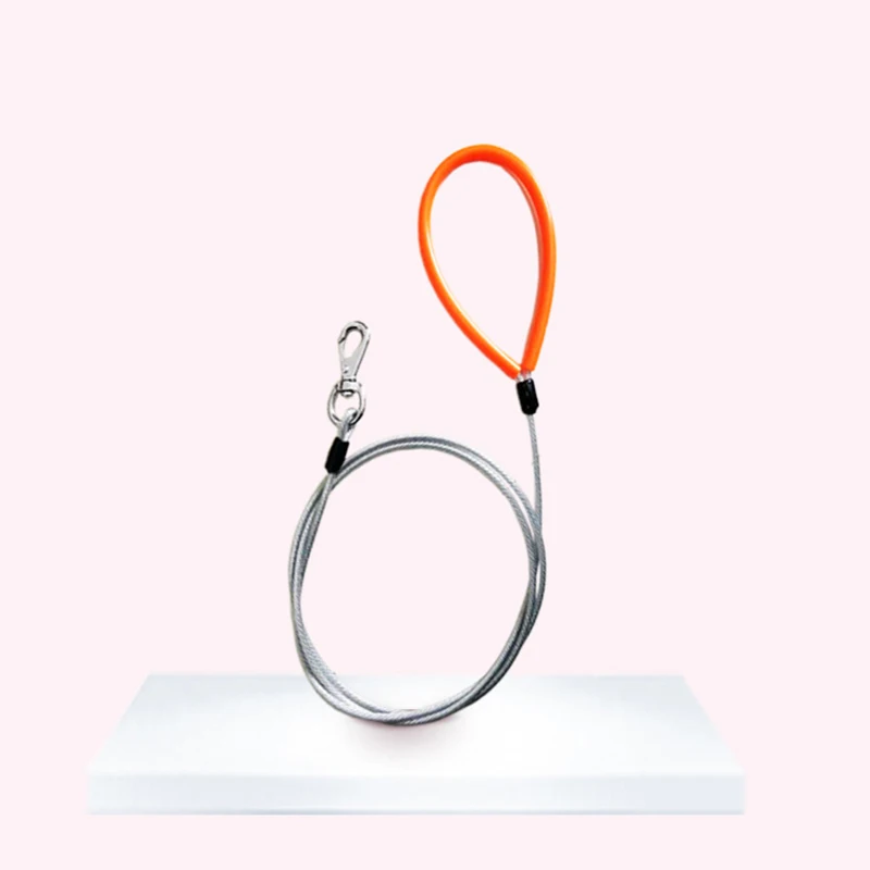 Поводки для собак из стальной проволоки прочный и долговечный поводок малого