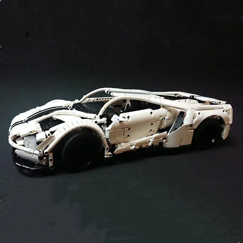 Новая технология Мпц FORD GT спортивный автомобиль MOC 10792 RC двигателя Мощность