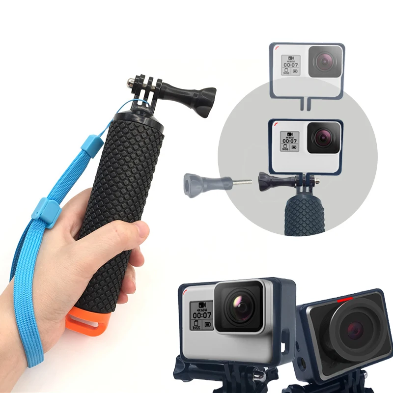 Поплавок рукоятка плавучий стержень палка монопод Штатив для Gopro Go Pro Hero 5 4 3 Xiaomi Xiomi Yi 2 4 K 4 K Экшн-камера