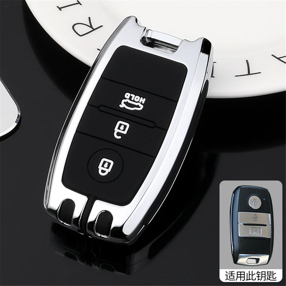 Portachiavi auto per kia sportage 2019 rio 3 ceed sorento picanto cerato soul optima 4 2011 niro x line stinger forte k7 k5 k3 k2 - Hfbe435ddbd2d4bf1ac549d6cd265e088b