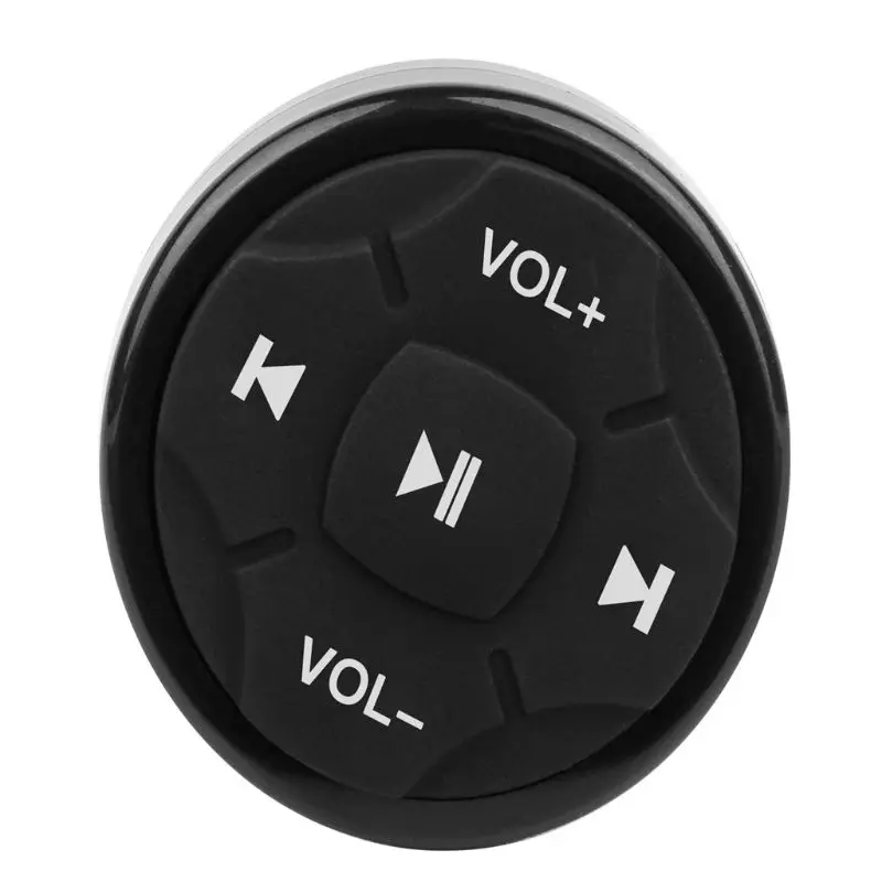 

Car Steering Wheel Wireless Bluetooth Remote Control Media Button for Mobile Phone Controller Car Kit Universal
