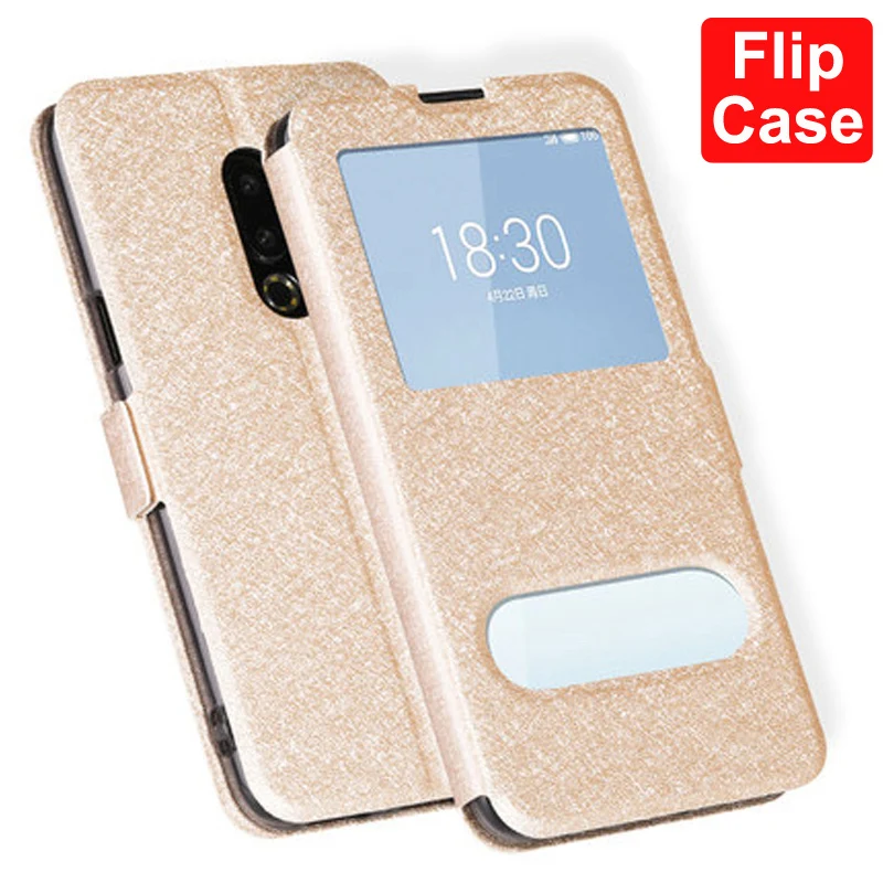 Чехол-книжка для Meizu 16th Plus, кожаный, 6,5 дюйма