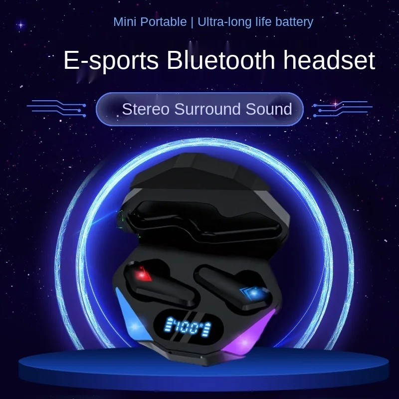 Игровая Bluetooth-гарнитура TWS неожиданно работающая для iphone x xiaomi | Электроника